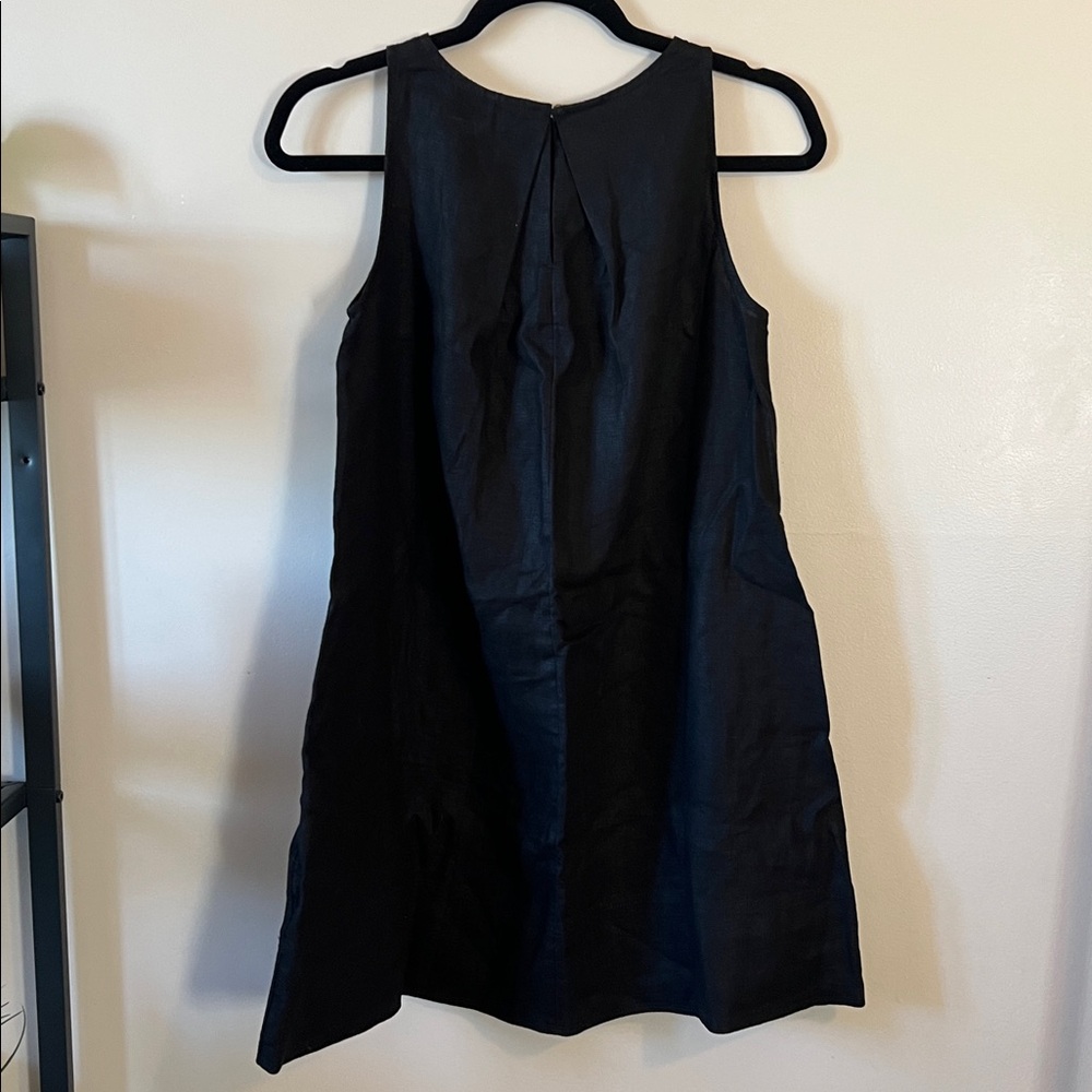 NWT Madewell XXS Mini Shift Dress in Linen - Picture 8 of 9